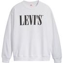 Levi's Relaxed Retro 90s Crew Neck Sweatshirt in White