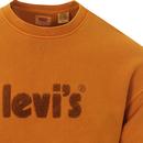 LEVI'S Relaxed Retro Towelling Logo Sweatshirt GO