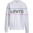 LEVI'S Retro 70s Mod Reflective Sweatshirt - White