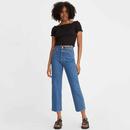 Levi's Ribcage Straight Ankle Jeans in Jazz Pop 726930117