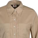 Rilynn LEVI'S® Retro 70s silky Rodeo Shirt Granola
