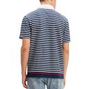 Mighty LEVI'S Men's Retro 70s Striped Rugby Polo