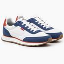 Levi's Stag Retro Running Trainers in Regular White D70300009