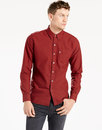 LEVI'S® Retro Mod Sunset 1 Pocket Check Shirt RED