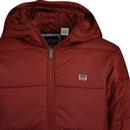 Levi® Telegraph Hooded Jacket Brick Red