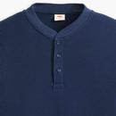 Levi's® Retro Thermal Three Button Henley Shirt NB