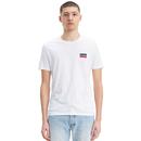 Levi's Men's Retro Graphic Logo Tees Twin Pack in Black and White