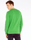 LEVI'S® Retro 1970s Varsity Logo Sweatshirt GREEN