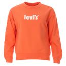 Levi's Women's Retro 90s Graphic Standard Crew Neck Sweatshirt