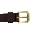 Woodland LEVI'S® Retro Matte Leather Belt BROWN