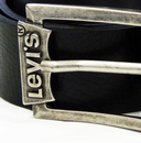 LEVI'S® Retro Mod Batwing Buckle Textured Belt (B)