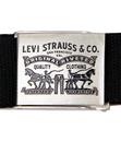 Levi's® Horse Logo Buckle Canvas Webbing Belt (B)