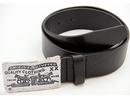 Fort LEVI'S® Retro 70s Horse Buckle Leather Belt B