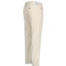 Dallas LOIS Retro 60s Mod Jumbo Cord Trousers Ecru