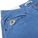 Dario Lois Mod 80s Casuals Needle Cord Trousers LB