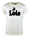 Camiesta LOIS Retro 1970s Indie Bull Logo T-shirt