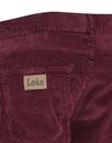 New Dallas LOIS 1980s Mod Jumbo Cord Trousers (P)