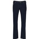 Lois Sierra Needle Cord Trousers in Navy 