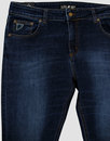 Sky LOIS Men's Mod Slim Fit Denim Jeans DARK STONE
