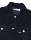 Tejana LOIS Retro 1970s Mod Jumbo Cord Jacket NAVY