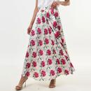 Agatha Louche Loveflower Print Circle Midi Skirt 