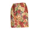 Aubin Roses Louche Retro 60s Jacquard Mini Skirt