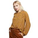 Cassien LOUCHE Vintage Dandelion Print Top M
