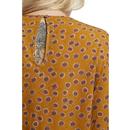 Cassien LOUCHE Vintage Dandelion Print Top M