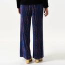 Clothide Louche Abstract Print Pleated Trousers B