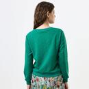 Louche Jan Heartfelt Retro Quilted Sweatshirt (G)