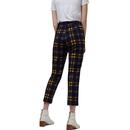 Jaylo LOUCHE Retro 60s Checkmate Skinny Trousers