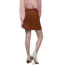 Meryl LOUCHE Retro 60s Mod Suedette Mini Skirt
