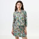 Louche London Salut Jungle Jacquard Short Jacket model photo 1