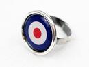 Mod Target Ring LOVE BOUTIQUE Retro 60s Ring