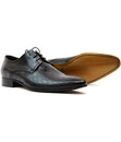 Rudy LACUZZO Mod Checkerboard Stamp Dress Shoes