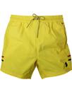 Ragy LUKE 1977 SPORT Men's Retro Swim Shorts Lemon