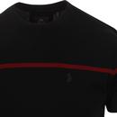 Acourt LUKE Yarn Dye Stripe Crew Neck T-Shirt (W)