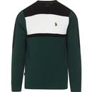 Badsey LUKE Retro 90s Colour Block Sweatshirt (EG)
