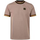 Luke Coron Retro Textured Tipped T-shirt in Hardnut Main Photo