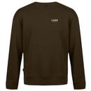 Luke Exceptional Relaxed Fit Sweatshirt in Dark Green M760354