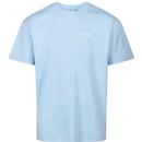 Luke Exquisite Retro Relaxed Fit Tee in Sky Blue M760160