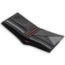 Hector LUKE Retro Contrast Leather Bi-Fold Wallet 