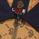 Henderson Luke 1977 Retro Zip Neck Polo Shirt (C)