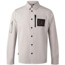 Luke 1977 Hulun Military Pocket Shirt in Putty