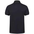 Leo Luke 1977 Contrast Collar Pique Polo Shirt B