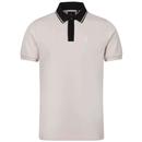 Leo Luke 1977 Contrast Collar Pique Polo Shirt DE