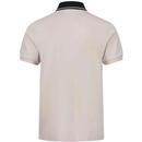 Leo Luke 1977 Contrast Collar Pique Polo Shirt DE