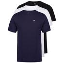 Luke Magic 3 Pack Essentials T-shirts in Navy, White and Black