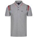 Marseille LUKE Shoulder Stripe Pique Polo Shirt LG