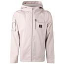 Luke Nepal Retro Hooded Technical Jacket in Putty M750758